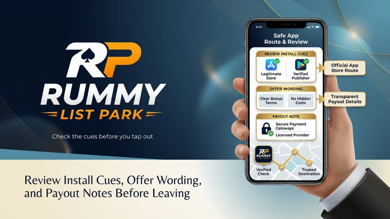 Rummy List Park banner focused on checking install cues before leaving the directory